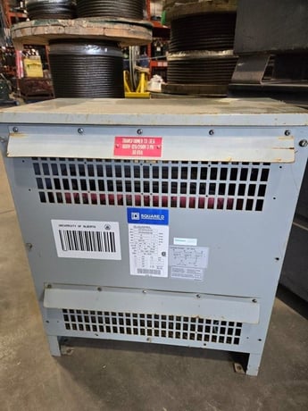 30 KVA 600 Primary, 208Y/120 Secondary, Square D #C30T79HFISCUNLC2X, Dry Type Auto-Transformer, 3 Phase - Image 2