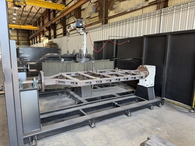 Miller PerformArc PA-2200SS, Ro robotic welding cells 2 station, Panasonic TM-2000 Robot, 2021 - Image 1