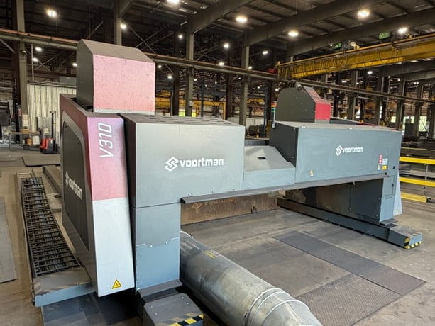 Voortman #V310, Plate Processing Machine CNC Plasma and Drilling System, 3500 RPM, 1.575" bore, 2022 - Image 8