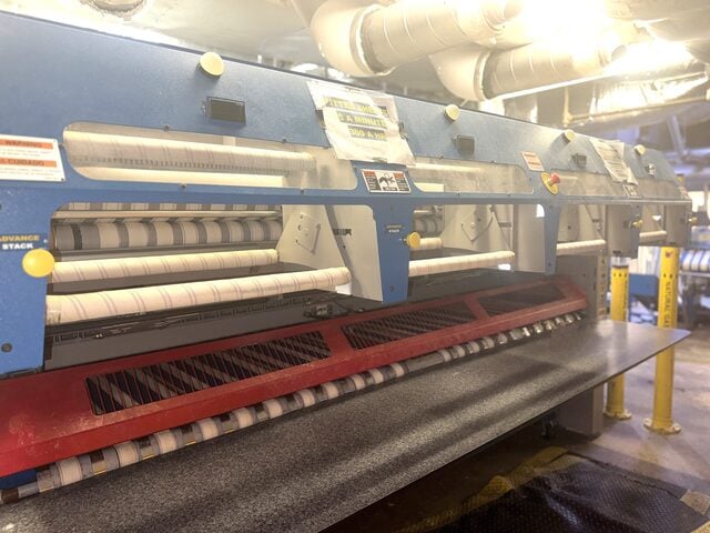 2-Lane Chicago #S-14-CT, Crossfolder, w/ Large Piece Stacker & 4-Lane Aircumulator, right hand, 2018 - Image 3