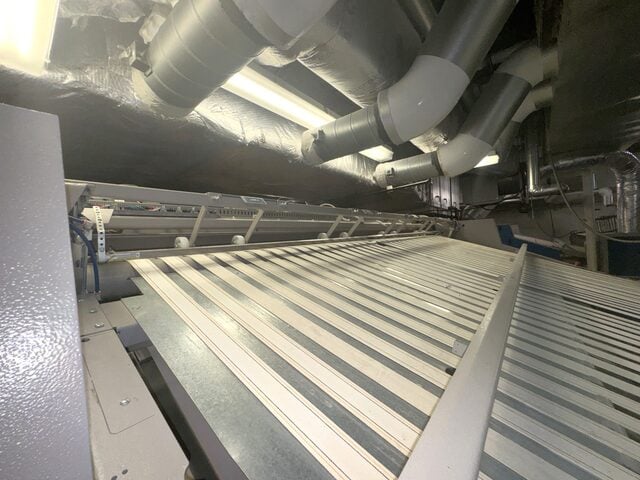 2-Lane Chicago #S-14-CT, Crossfolder, w/ Large Piece Stacker & 4-Lane Aircumulator, right hand, 2018 - Image 5