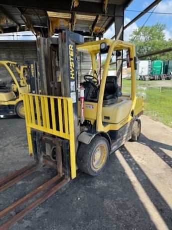7,000 Lb. Hyster #H70FT, LPG Forklift, Triple Mast, Side Shift, 7156 hours, 2020 (2 available) - Image 2