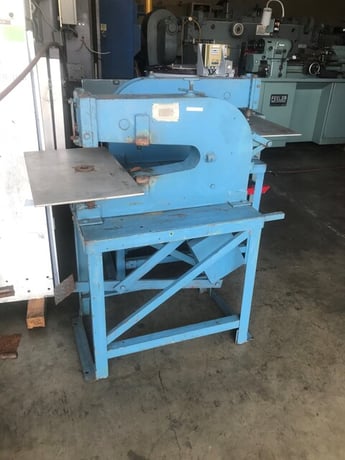 5 Ton, Whitney Jensen #58, Foot Operated Kick Punch, 18" throat, 1" stroke, 3/4" Adj. - Image 1