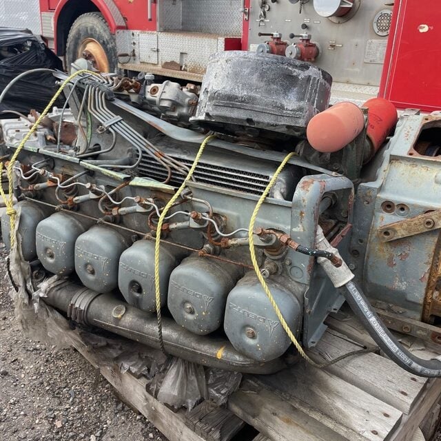 94 HP Deutz #F6L912, 2,300 RPM, 6-Cylinder Inline Diesel Engine, 364 Ft.-Lb. Torque - Image 1