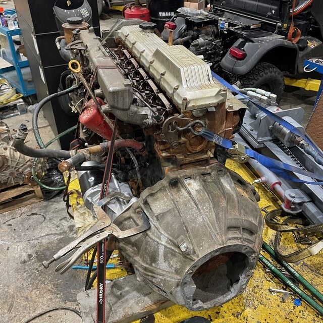 133 HP Toyota #1HZ, 4,000 RPM, 4.2L Inline 6-Cylinder Diesel Engine, 2,100 hours - Image 1