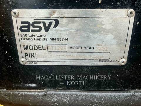 Asv Posi-Track RT120, 587 hours, S/N: ASVRT120PNDF02532, 2022 - Image 6