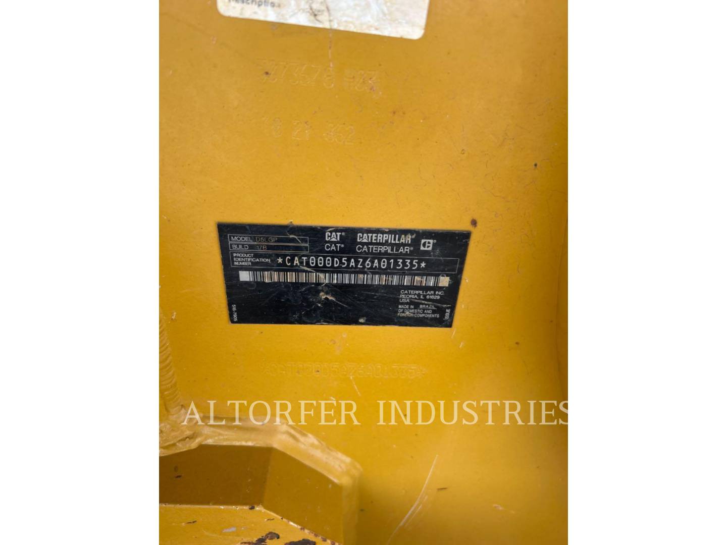 Caterpillar D5-17LGP3D, 4456 hours, S/N: Z6A01335, 2022 - Image 6