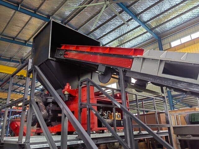 Enerpat #MSA-F1500, Metal Shavings Shredder, Single Shaft, 100 HP, 1500 mm Rotor Width, Brand New - Image 4