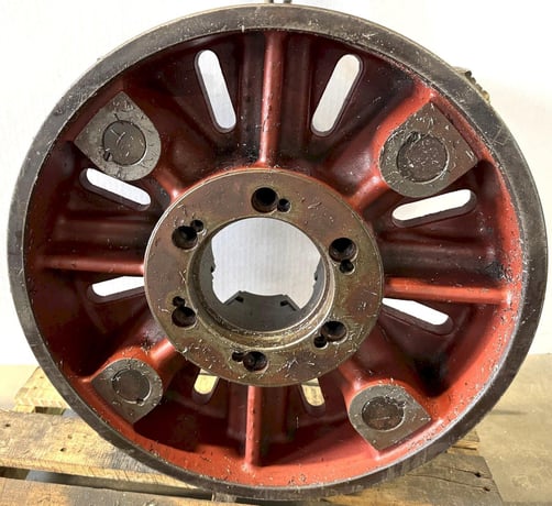 20" Bison 4-Jaw Chuck, D1-8 Camlock, 4-7/8" Hole - Image 4