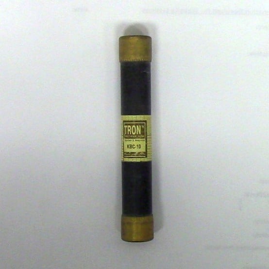 10 Amp 600 Volts Bussmann #KBC-10, Rectifier Fuse (4 available) - Image 1