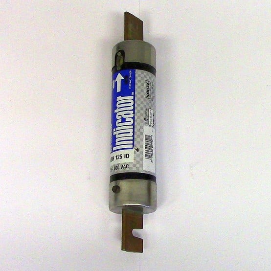 125 Amp 600 Volts Littelfuse #FLSR, Class RK-5 Fuse, Dual Element Time Delay (4 available) - Image 1
