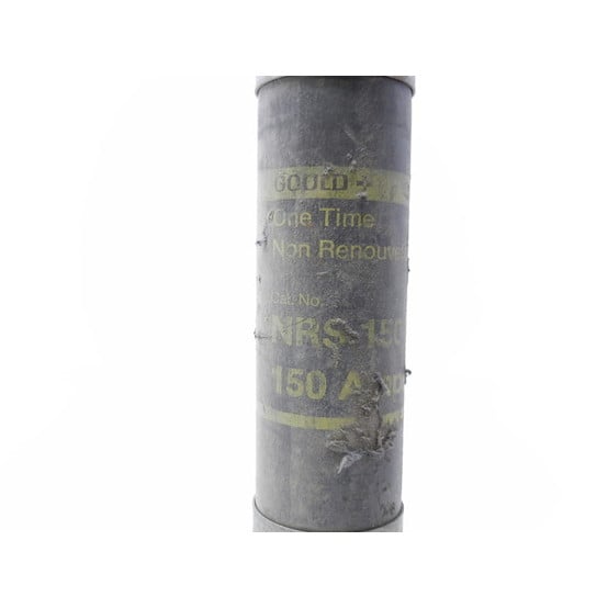 150 Amp 600 Volts Goulds #NRS, Class N Fuse, One-Time - Image 2