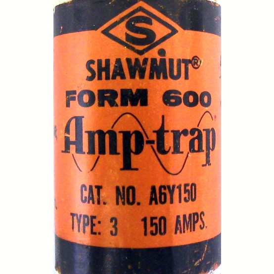 150 Amp 600 Volts Ferraz Shawmut #A6Y150 (2 available) - Image 2