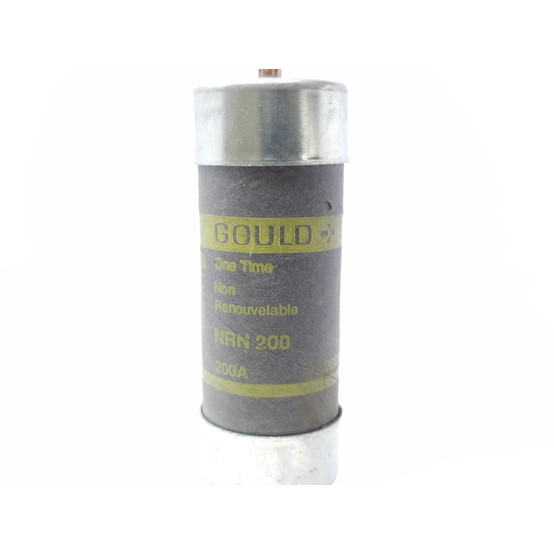 200 Amp 250 Volts Goulds #NRN, Class N Fuse, One-Time - Image 2