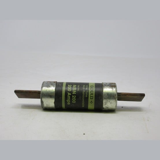 200 Amp 250 Volts Goulds #NRN-200, One-Time - Image 1