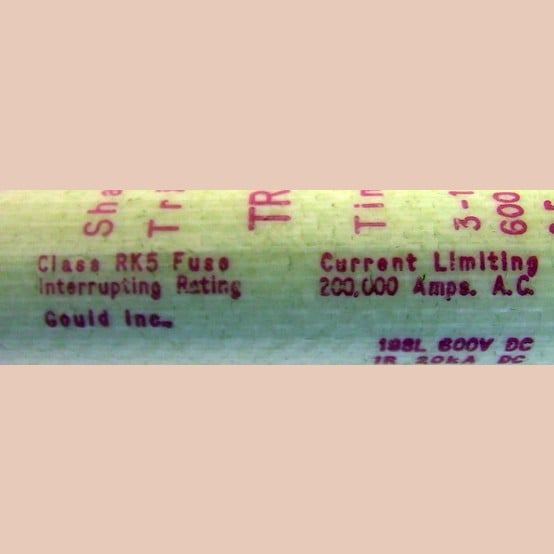3.5 Amp 600 Volts Goulds #TRS3.5R, Class RK-5 Fuse, Time Delay (19 available) - Image 3