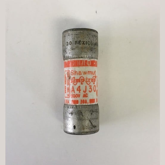 30 Amp 600 Volts Goulds #A4J30, Class J Fuse (25 available) - Image 1