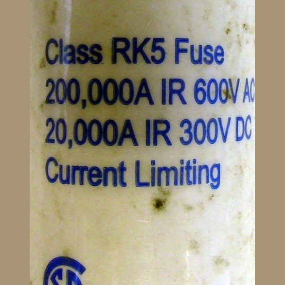 40 Amp 600 Volts Goulds #TRS40R, Class RK-5 Fuse, Dual Element Time Delay (18 available) - Image 4