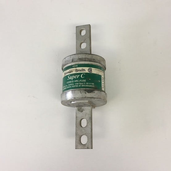 450 Amp 600 Volts Dorman Smith #CFF450, Class C Fuse (7 available) - Image 1
