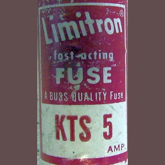 5 Amp 600 Volts Bussmann #KTS, Class K1 Fuse, Fast Acting (5 available) - Image 2