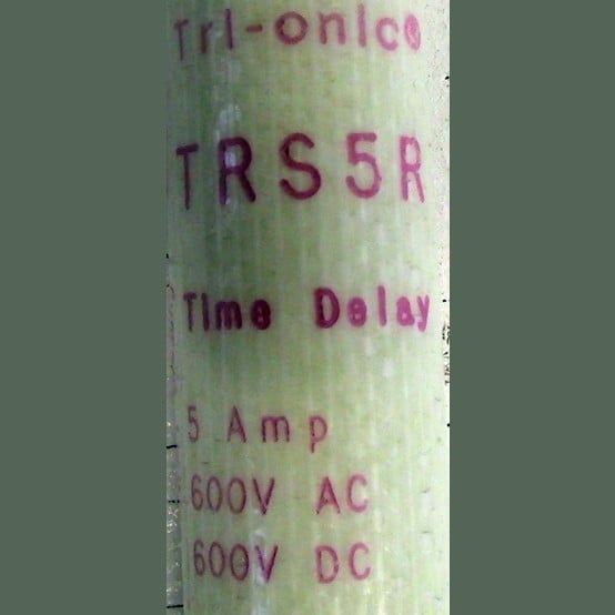 5 Amp 600 Volts Goulds #TRS5R, Class RK-5 Fuse, Time Delay (33 available) - Image 2