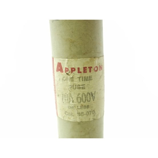 70 Amp 600 Volts Appleton, One-Time - Image 2