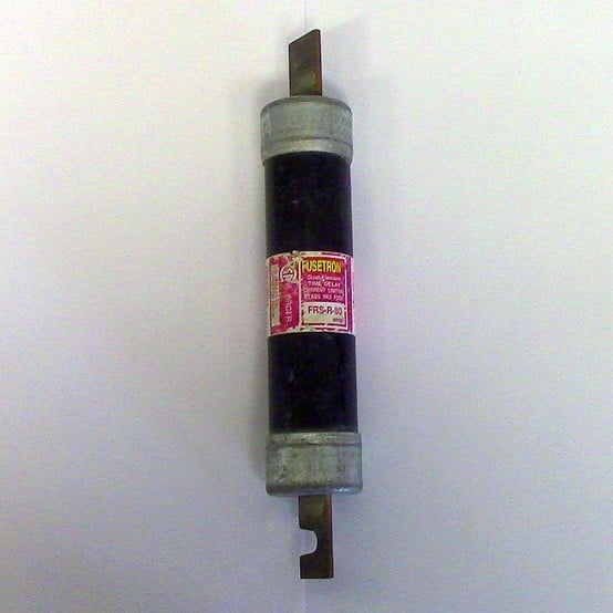 80 Amp 600 Volts Bussmann #FRS-R-80, Class RK-5 Fuse, Dual Element Time Delay (6 available) - Image 1