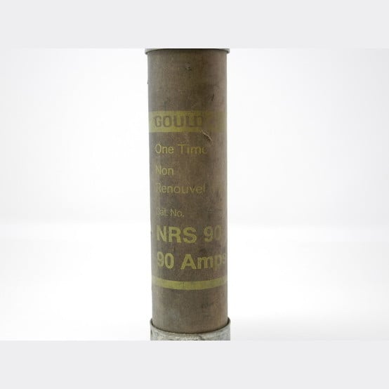 90 Amp 600 Volts Goulds #NRS, Class N Fuse, One-Time - Image 2
