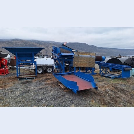 16" dia. x 9.5' long trommel wash plant - Image 9