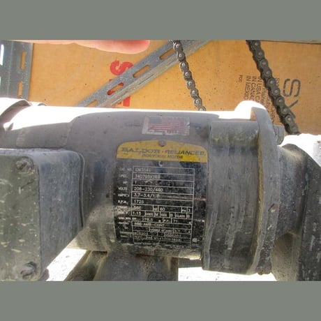 21" dia. x 4' long poly pipe trommel - Image 5