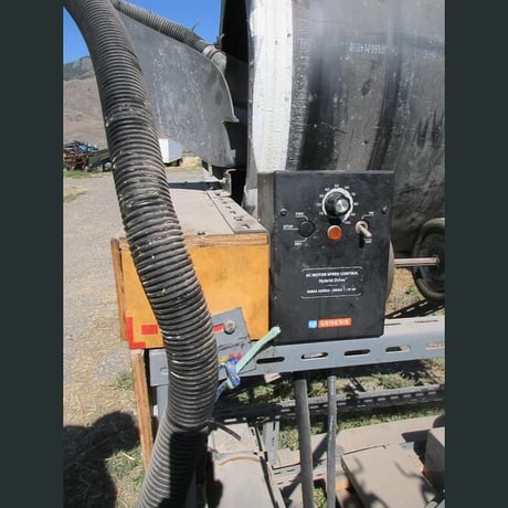 21" dia. x 4' long poly pipe trommel - Image 9