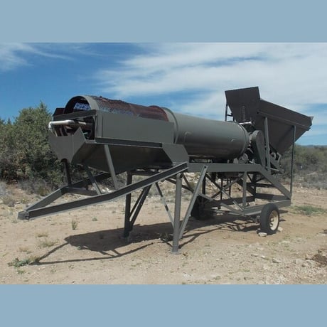 30" dia. x 12.5' long gold trommel - Image 1