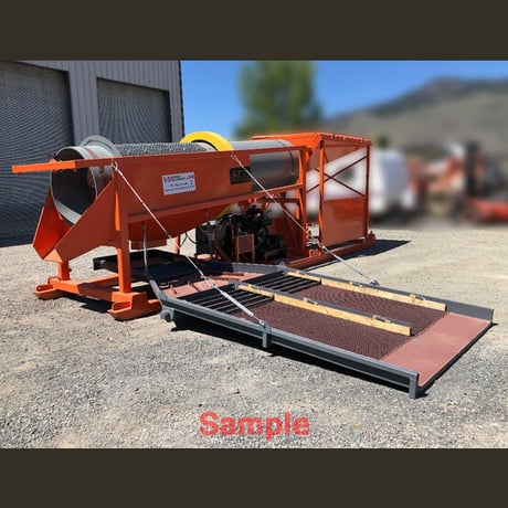 72" dia. x 20' long scrubber trommel wash plant, Savona Equipment #ST200 - Image 1