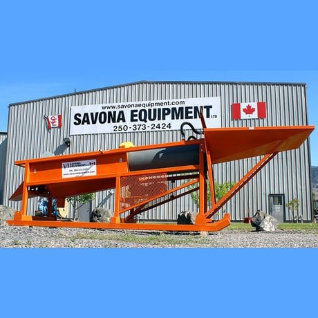 scrubber trommel wash plant, Savona Equipment #ST30, 30 YPH - Image 1