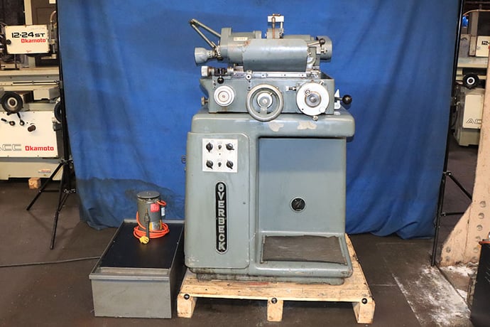 3" x 8" Overbeck #Zetto-20, plain cylindrical grinder, 8" wheel, power table feed, #3MT, 220 V., 1968 - Image 1