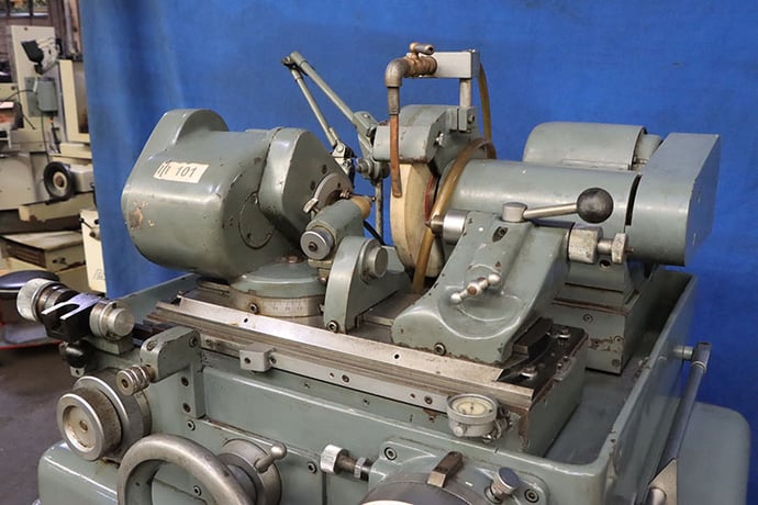 3" x 8" Overbeck #Zetto-20, plain cylindrical grinder, 8" wheel, power table feed, #3MT, 220 V., 1968 - Image 4