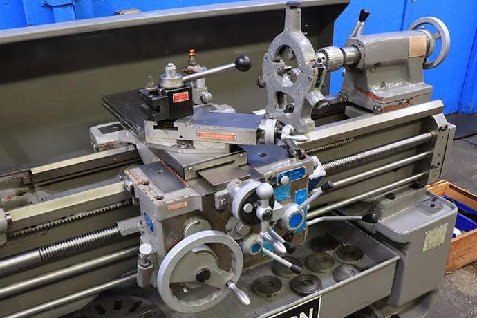 14"/20" x 40" Acra #JMT-360x1000, gap bed engine lathe, 8" 3-jaw chuck, 1-9/16" hole, D1-5, 2000 RPM, Steady - Image 5