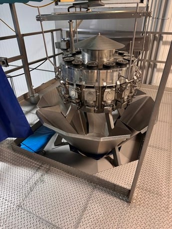 Bosch #SVE-3800-AB, Vertical Form-Fill & Seal Packaging System, Ishida 14-head combination weigher, automated - Image 2