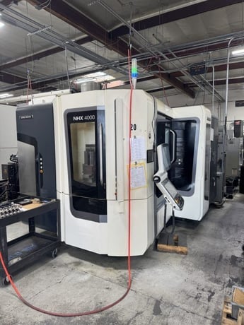 DMG, Mori #NHX4000, CNC horizontal machining center, Gen III, 60 automatic tool changer, 22" X, 22" Y, 26" Z - Image 1
