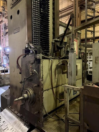 6" Gray #6600-FC0, CNC horizontal boring mill floor type, GE Fanuc 16-M, 75 HP - Image 2