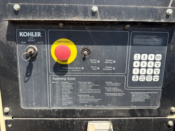 400 KW Kohler #400REOZJ, Diesel Generator, 277/480 Volt, John Deere engine, 1800 RPM, 600 amp breaker - Image 6