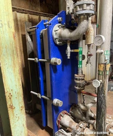 366 sq.ft., Alfa-Laval #M15-BFG, Titanium Plate Heat Exchanger, 55 plates - Image 5