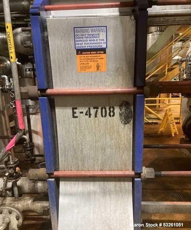 1,207.2 sq.ft., Alfa-Laval #M15-BFG, Plate and Frame Heat Exchanger, 181 plates - Image 3