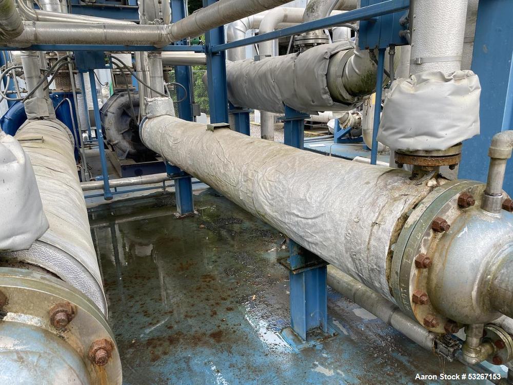 282.5 sq.ft., 150 psi shell, 150 psi tube, JFD Tube & Coil, Shell & Tube Heat Exchanger, 304L Stainless - Image 3