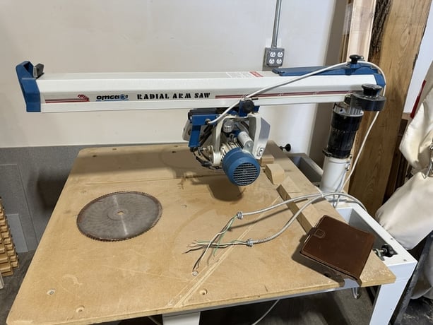 Omga #RN-900-FM-" US", Radial Arm Saw, 2002 - Image 3