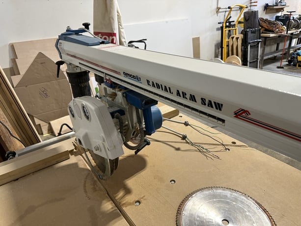 Omga #RN-900-FM-" US", Radial Arm Saw, 2002 - Image 8