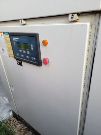 855 cfm, 125 psig, Ingersoll-Rand #Sierra-H200, Rotary Screw Compressor W/Dryer, 200 HP, 20000 load hours - Image 4