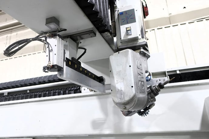CMS #ARES-4818-PX5-Z1200, CNC Router, 5-Axis, 189" X, 71" Y, 47.3" Z, 20 HP Spindle, 18,000 RPM, 8-Position - Image 3