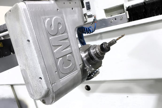 CMS #ARES-4818-PX5-Z1200, CNC Router, 5-Axis, 189" X, 71" Y, 47.3" Z, 20 HP Spindle, 18,000 RPM, 8-Position - Image 4