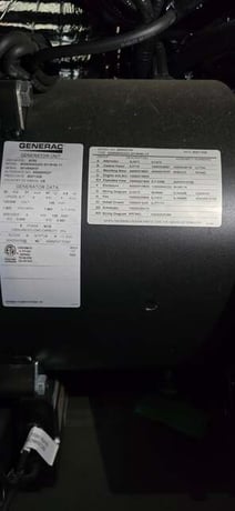 30 KW Generac Diesel Generator, 120/240 Volts, 3 Phase, 2.2L Engine, 190 Gal. Tank, Steel Enclosure - Image 3